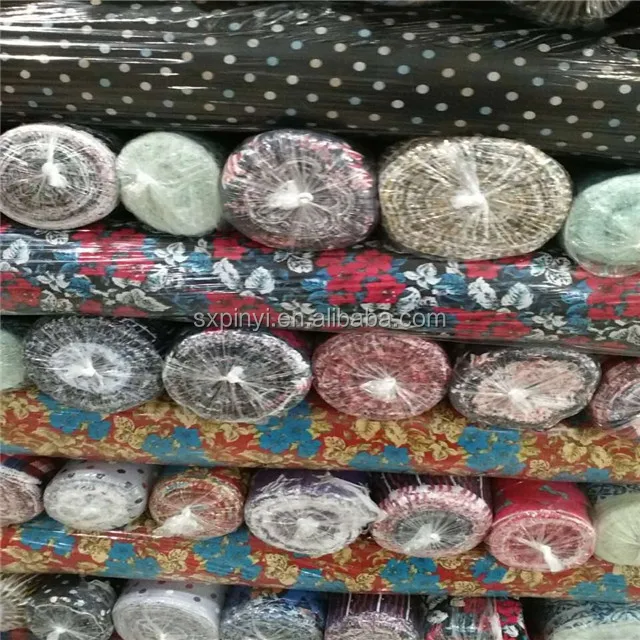 Склад в наличии, ткань из искусственного шелка в Китае, 100% вискозные ткани, 100% вискозная ткань, Тканое платье с принтом, одежда 57/58 дюйма