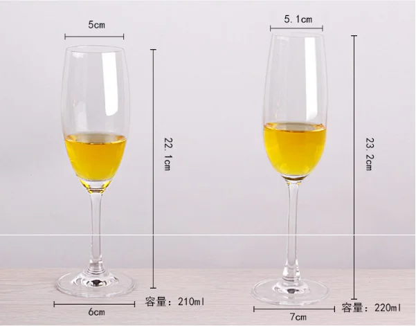 Cheap long-stem Wine Cup, Glass toasting Champagne flutes glasses , Crystal Champagne Flutes