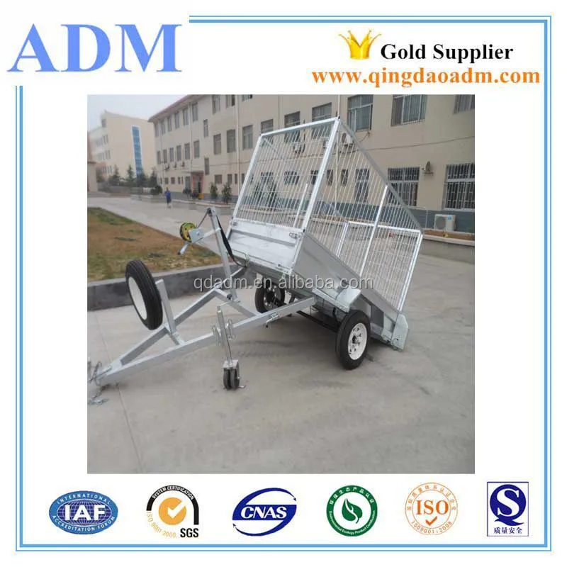 Small HDG ATV Box Trailer with Cage