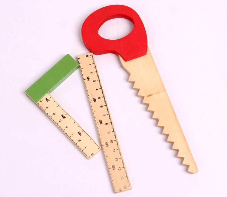 
Wooden tool box for boys play house toy box funny preschool toy 