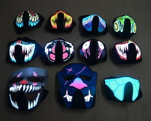 Fancy dress costumes wholesale. anime cosplay mask, led mask for party