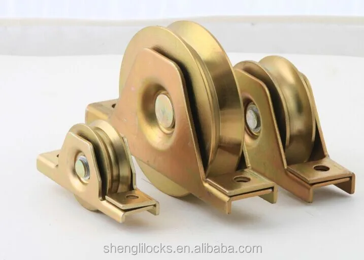 2016 sliding gate pulley Popular Laminated door wheel