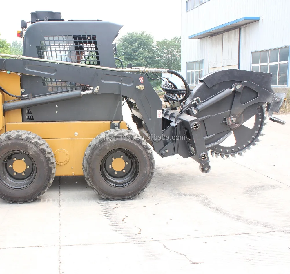 Hot sale rock saw trencher for skid steer loader