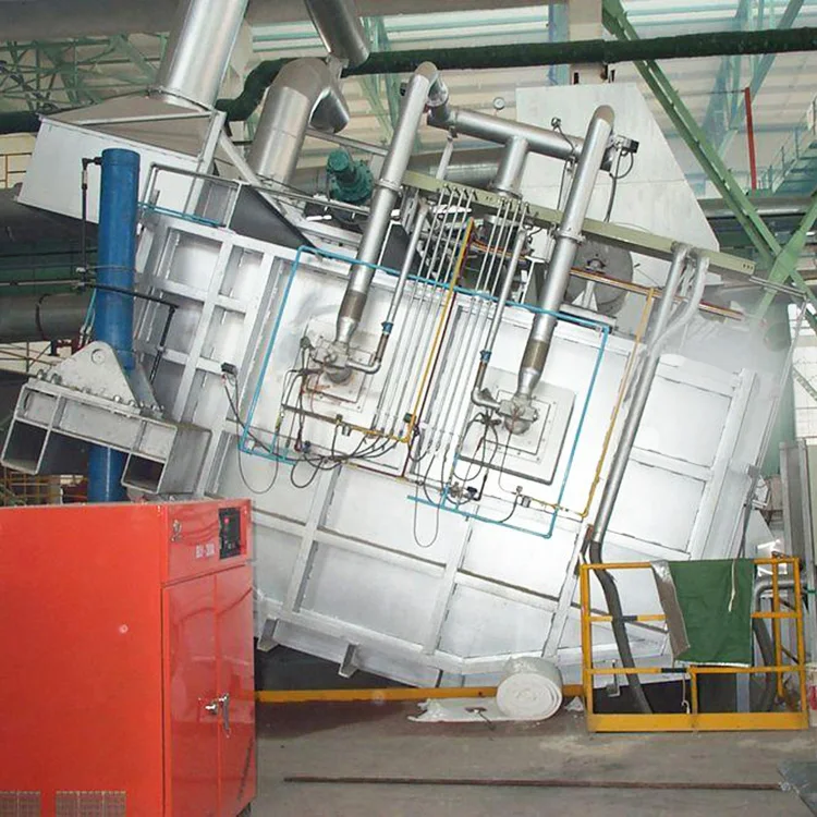 Integrated melting furnace , stainless steel melting furnace for metal and Aluminum melting