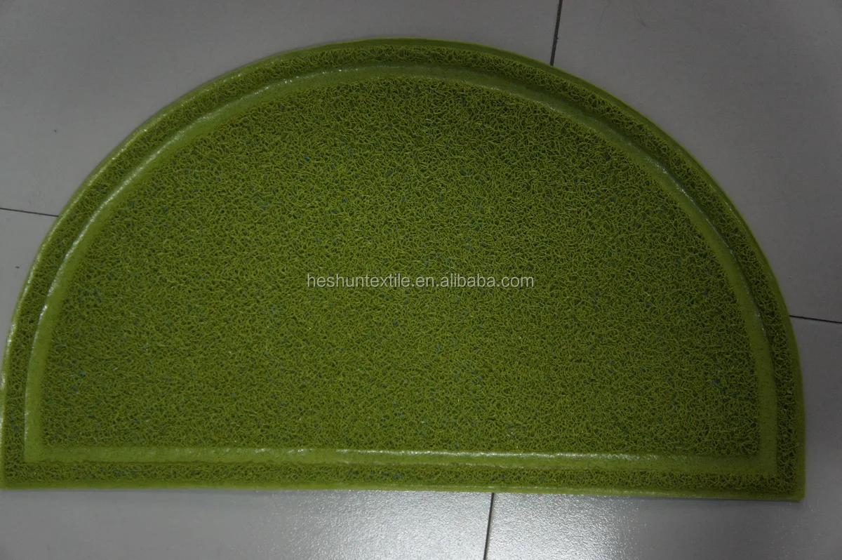 rectangle paw PVC Non-slip Dog Cat Feeding Mat Pet Tray Litter Mat