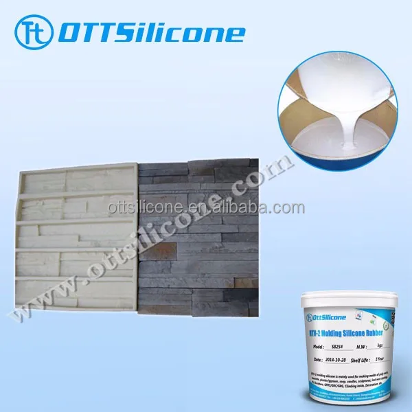 Liquid silicone for concrete molds OTT silicone more than 500times copy time