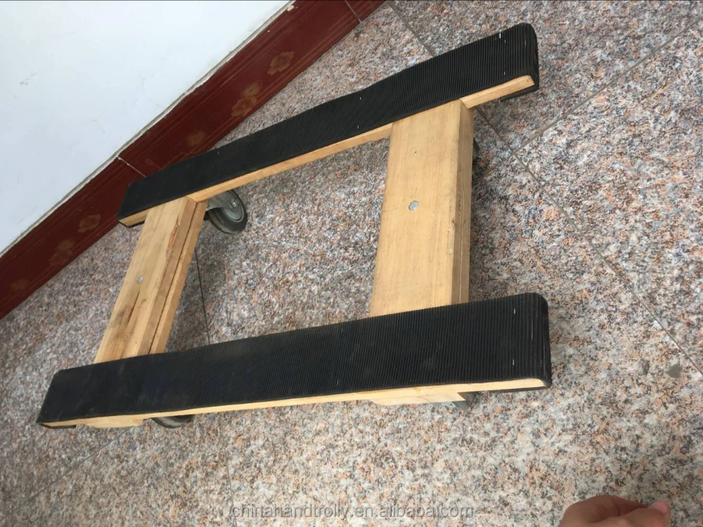 wood tool cart with swivel caster easy moving tool cart