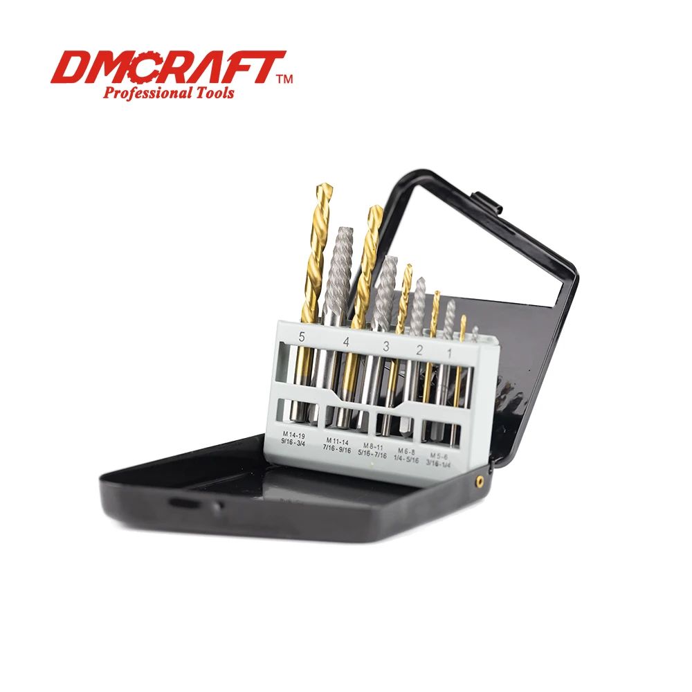 DAMING TOOLS hot sale 10pcs screw extractor set