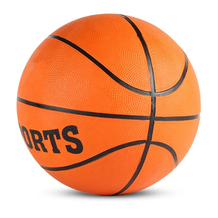 Wholesale bulk PU official basketball bouncy balls size 6
