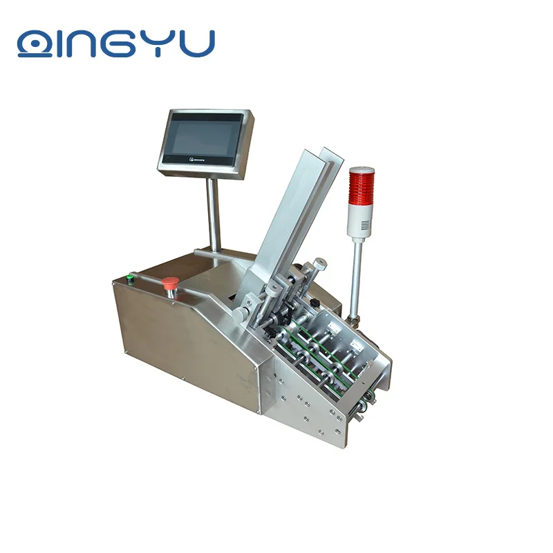 Automatic friction cards paper paging numbering counting machine