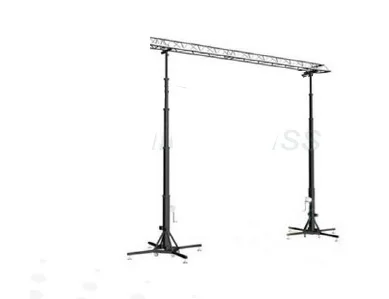 Aluminum lighting crank stand truss,hand crank lift,crank stand for event lighting truss