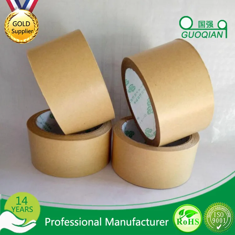 Biodegradable Reinforced Recyclable Kraft Craft Paper Tape With multiple widths