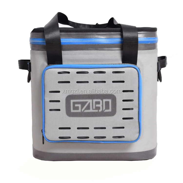 Wholesale Custom TPU 24Cans Waterproof Insulated Thermal Bottle Soft Sided Cooler Bag