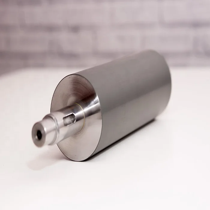 
Tri helical ceramic anilox roller 