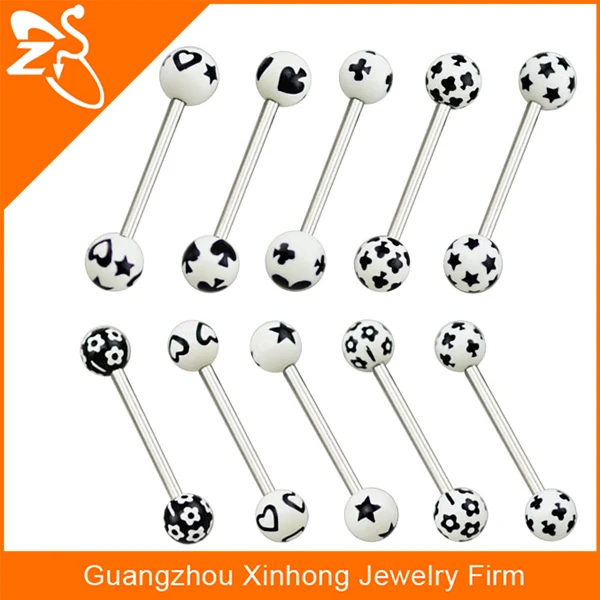 Stainless Steel Penis Tongue Ring alien Design Body Jewelry Manufacturer Product Cool Model