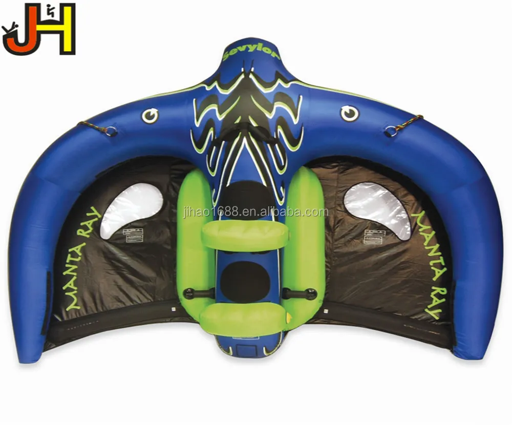 Toward Inflatable Flying Manta Ray Boat for Water Ski Games