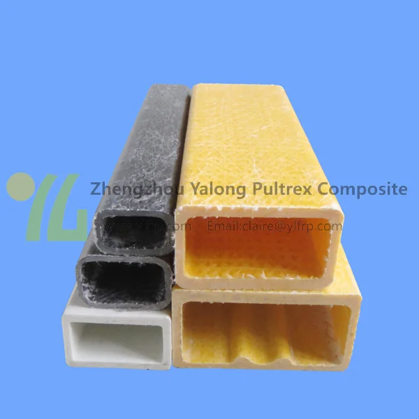 High Strength Reinforced Plastic Fiberglass GRP / FRP Pipe Profiles