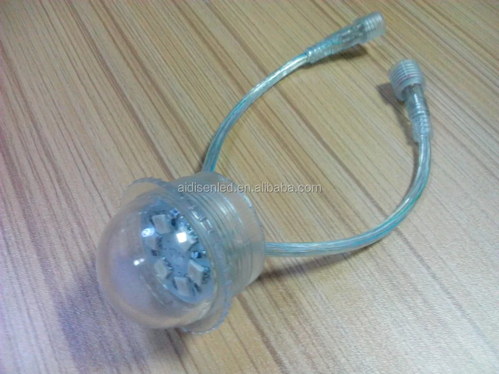 DC12V/24V RGB Full color led addressable 35mm 6leds programmable led pixel light for amusement rides