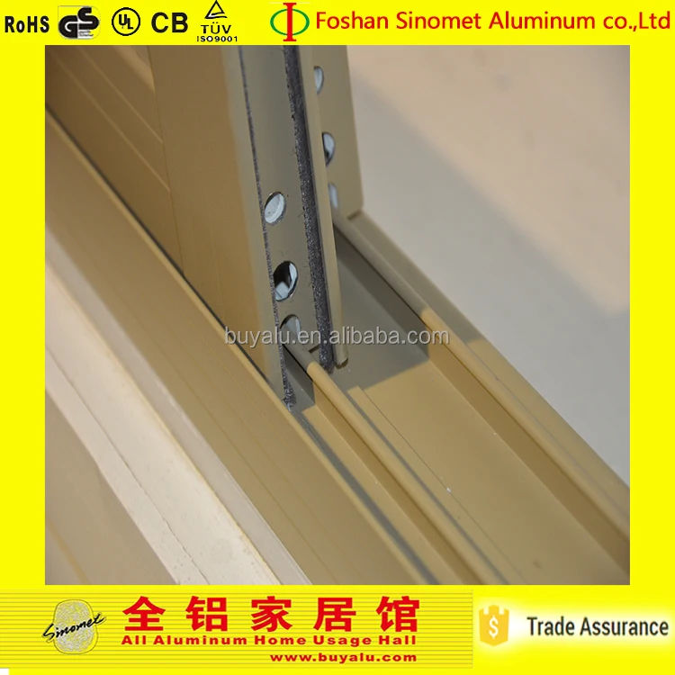 2017 EASY used Aluminum profile jindal aluminium sliding window sections catalogue