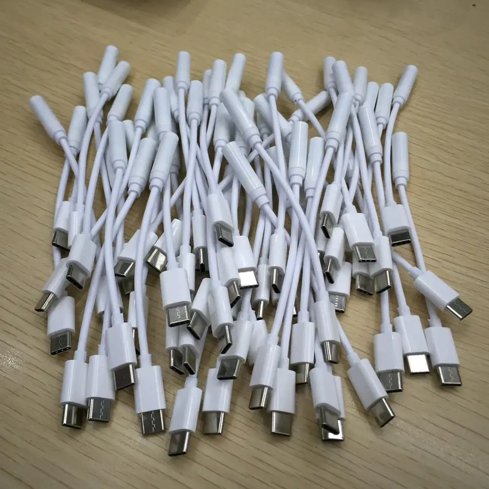 Type-c to 3.5mm DC Audio Cable USB Male to Female Transfer Stereo Transfer Cables Adapter Type c For Mobile Audio Output