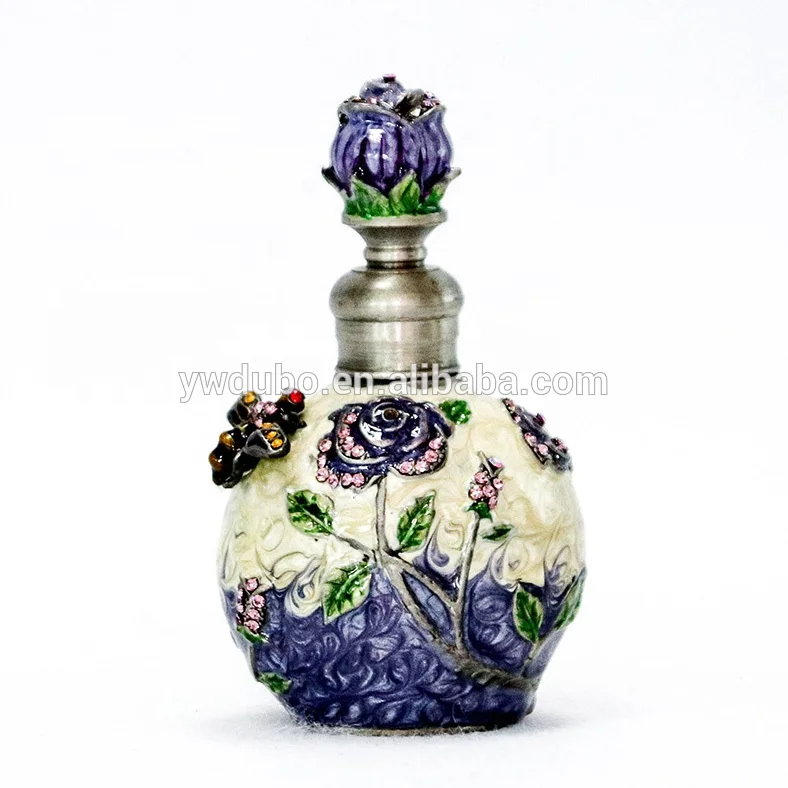 6ml Metal Dragonfly Butterfly Rose Frog Perfume Essential Oil Bottles with stainless Dropper or Bar#57001/57002/57003/57012