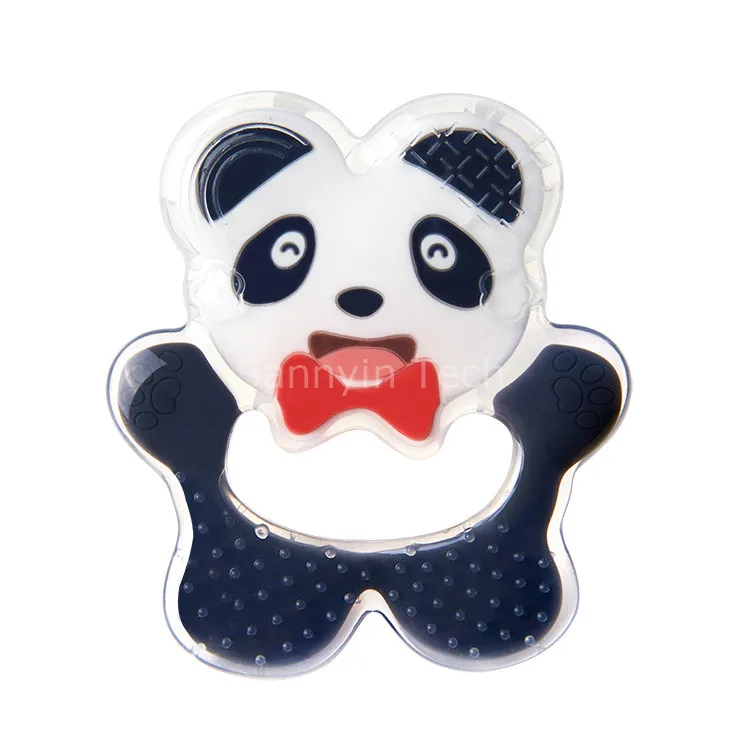 
Chewable Baby panda Soft Silicone Teether Toys, Infant Teething Teethers 