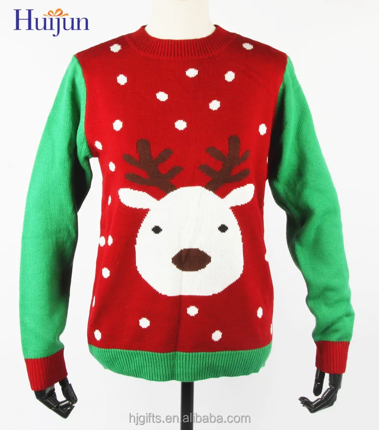 
Custom Knit Wholesale New Christmas Party Ugly Christmas Sweaters 