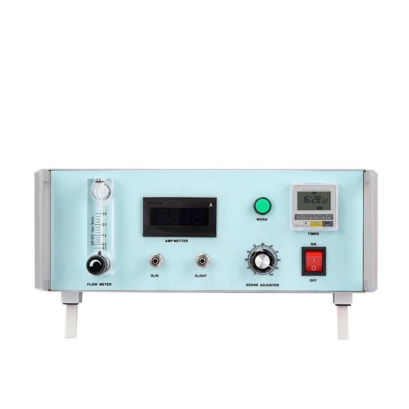 High stability 2-5l/min oxygen feed 5gh ozone therapy machine medical lab ozone generator