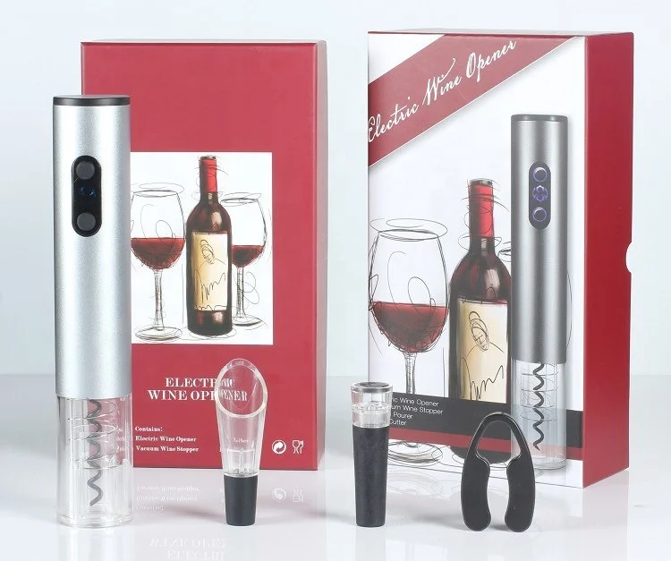 Sunway brand electric wine opener set return gifts for wedding hot selling on amazon
