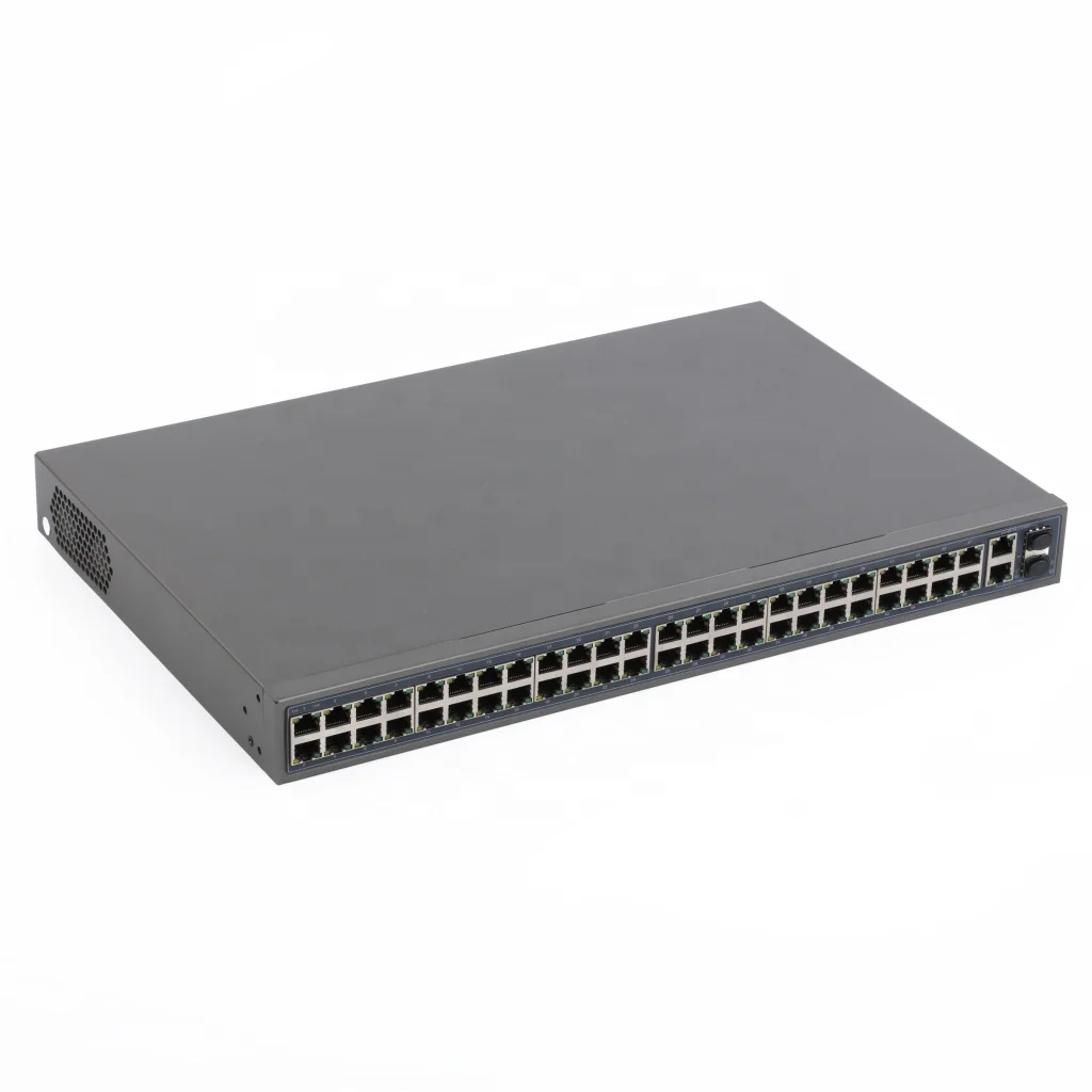 48 портов CCTV коммутатор Ethernet PoE SFP гигабитный В