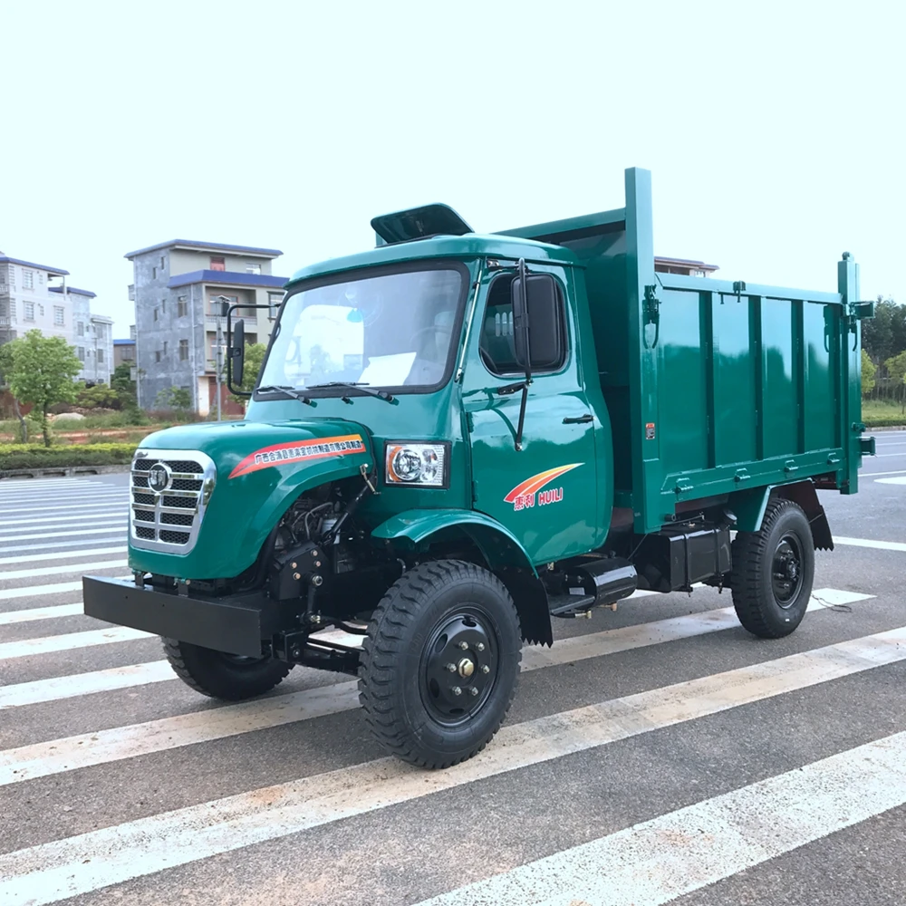 HL134 2020 4wd simple dump truck small garbage dump truck Farm Trucks