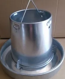 Aluminium and Galvanised Chicken Feeder For Sale