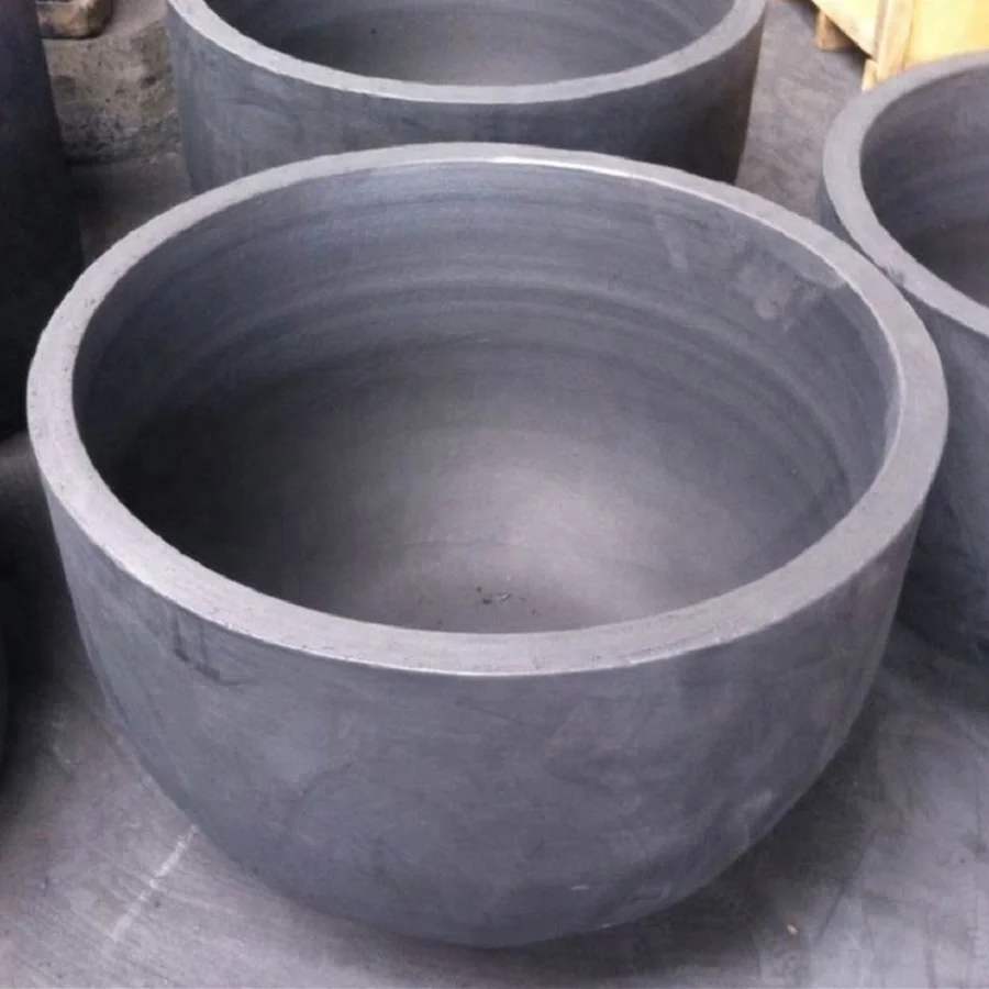 
high temperature high purity graphite crucible for melting gold 