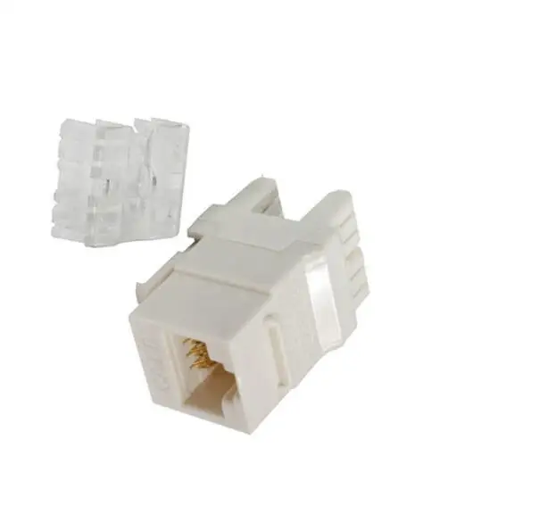 cat6A utp keystone jack 180 degree