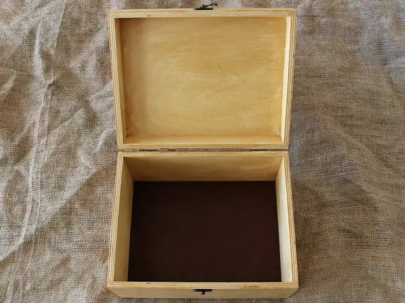 Custom Wood Baby Memory Box, Baby Keepsake Box Gift Box