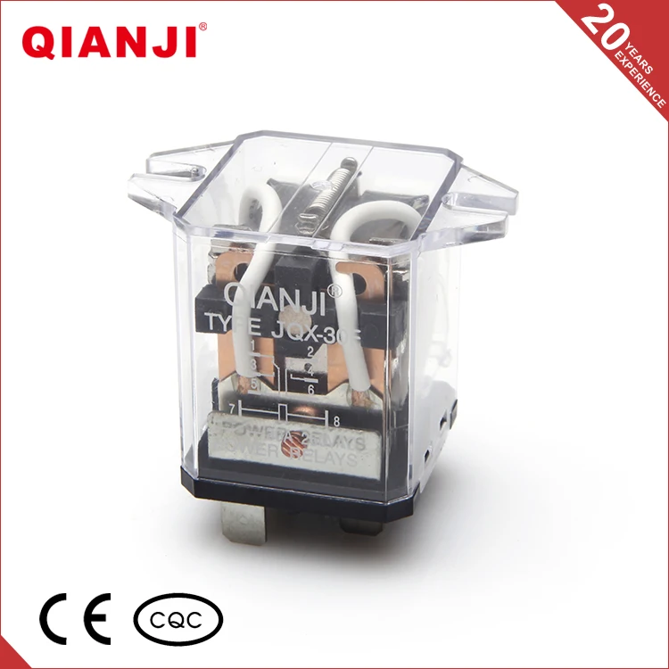 QIANJI Фабрики Прямые Поставки JQX-30F 2Z 30A 12 В 24 В 220 В Реле Высокой Мощности