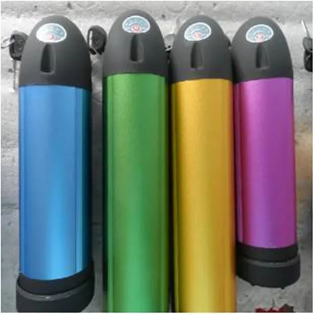 48V 16Ah 1000W Black Li-ion Water Kettle E-Bike Battery For Bafang