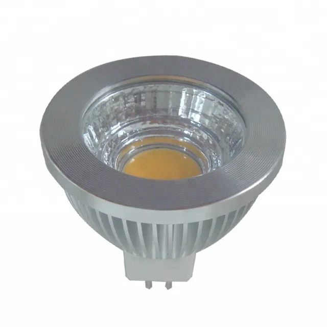 Sky factory 2 years warranty led spotlight cob 5w  gu10 mr16 85-265v 12v dimmable 110V 230V 6500K 4000K 3000K led spotlight