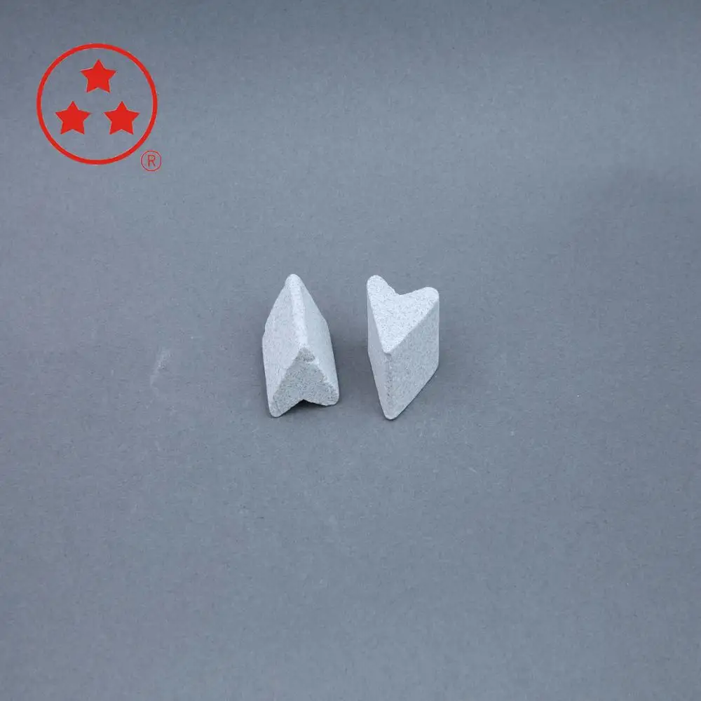 V Shape Good Deburring Mass Finishing Ceramic Media Deburring Barrel Media