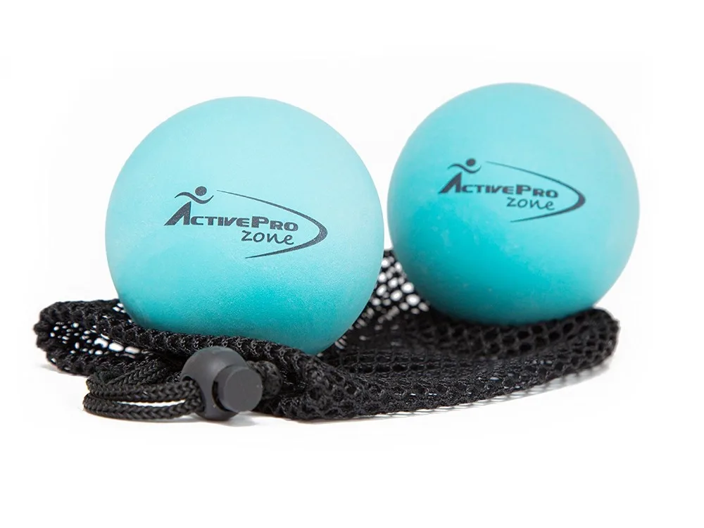 Wholesale Colorful Silicone Custom Logo Printing Lacrosse Massage Ball For Rehab Therapy,