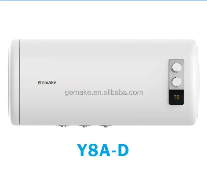 
Electric water heaters for shower adjustable with temperature display 80L 