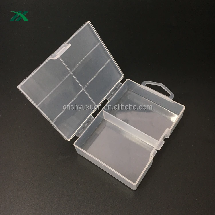 Wholesale transparent plastic battery box packaging box electronic accessories