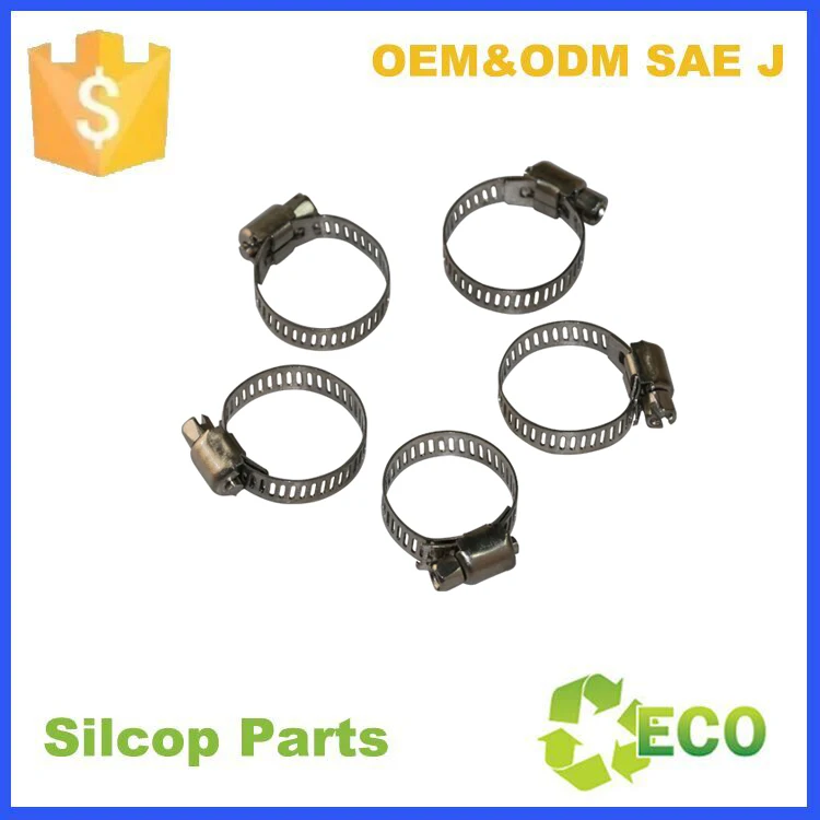 Large Range Size Flexible High Pressure Stainless Steel Hose Clamp