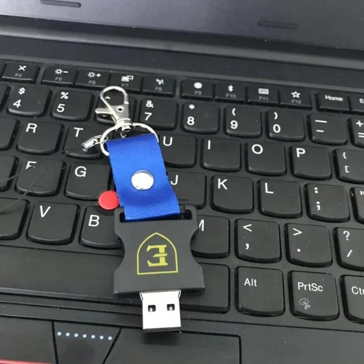 Cheap 2.0/3.0 free custom logo lanyard usb flash drive 8GB