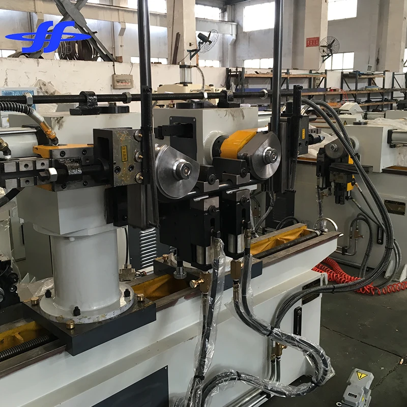 SW38 Hydraulic Double Head Cnc Control Tube Bending Machine