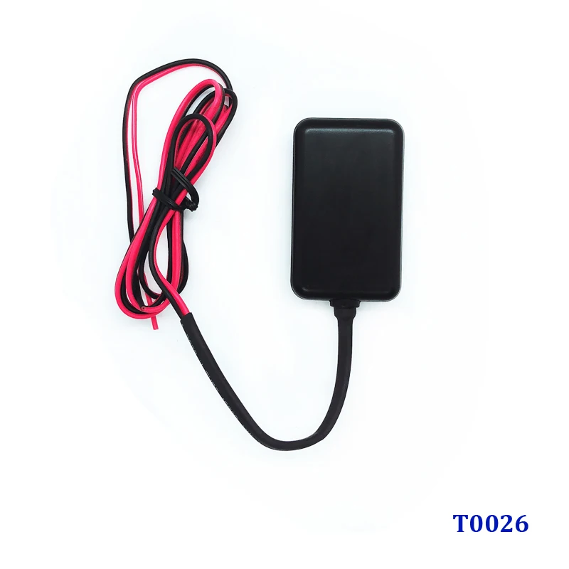 Chip GPS tracker motorcycle car hidden installation mini wires without battery T0026