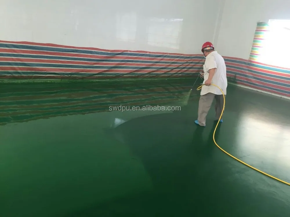 
two component uv resistance polyaspartic floor coating 