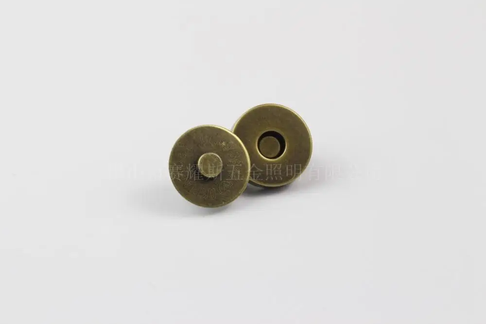 250set/box 10mm high quality Strong magnetic snaps button for leather handbag magnetic fasteners