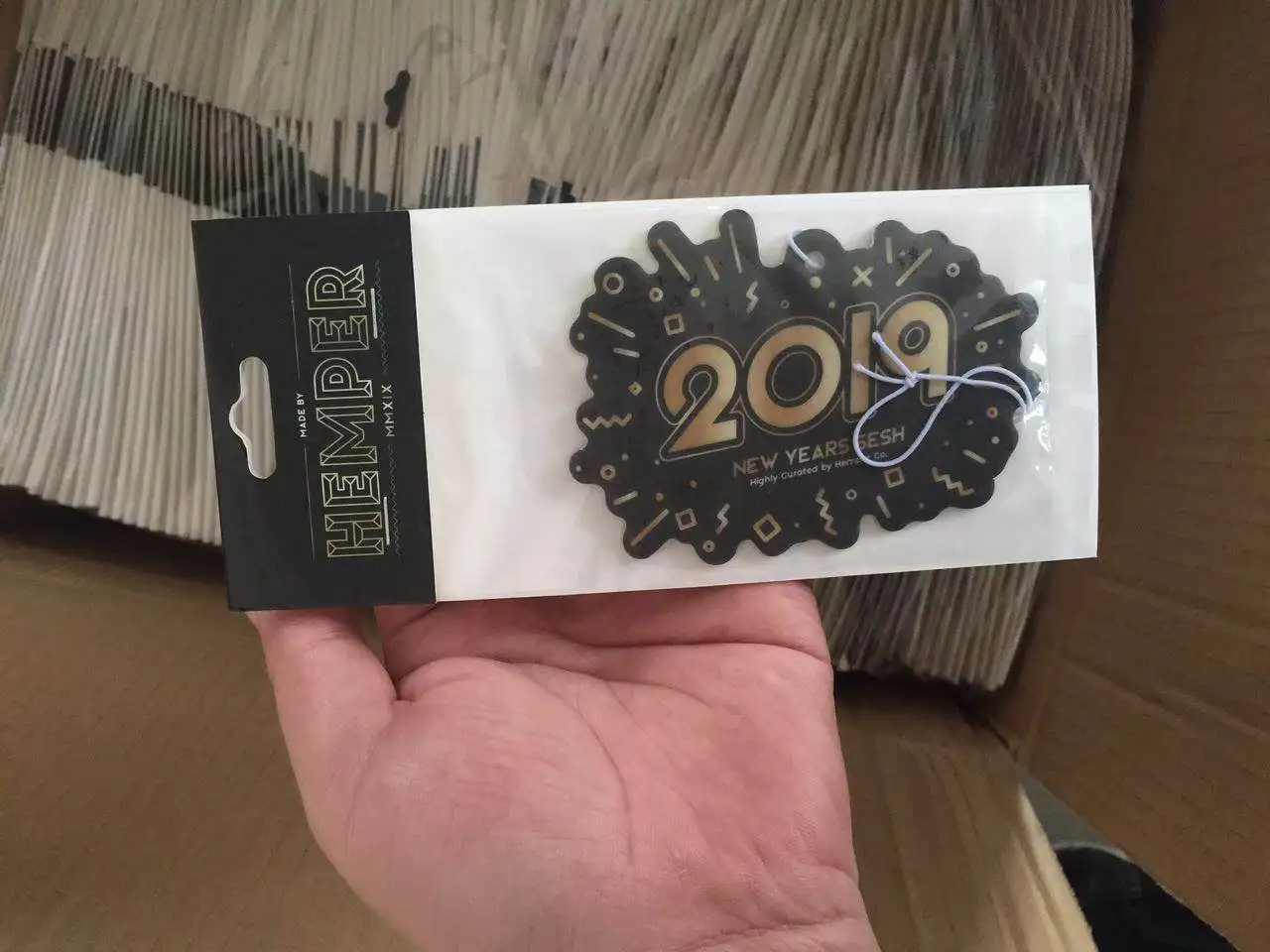 2024 Hot Sale Custom Shape Air Freshener Paper Material Car Decoration Chinese Wedding School Graduation Halloween Ramadan