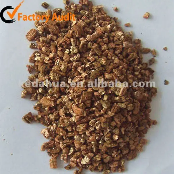 Expanded vermiculite for industrial application